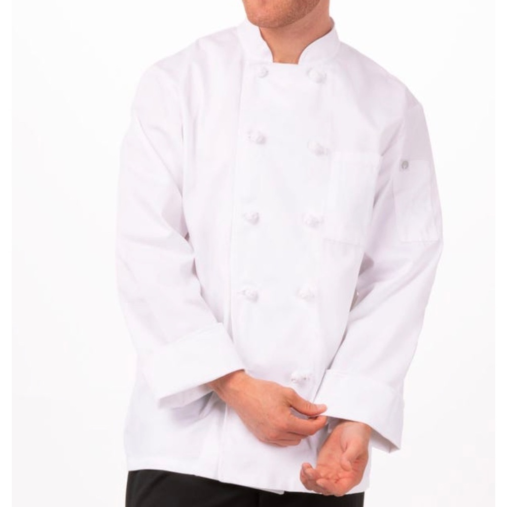NWT - Chef Works Bordeaux Chef Coat Size Large